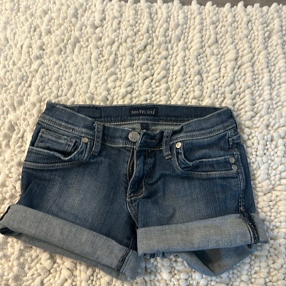 Jean shorts